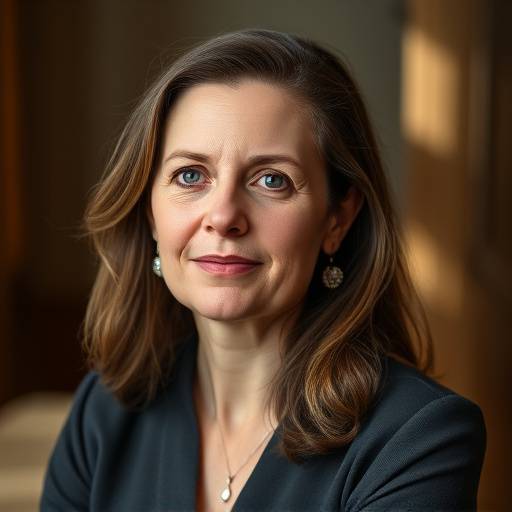 Portrait d'Isabelle Moreau, professeur de th√©√¢tre